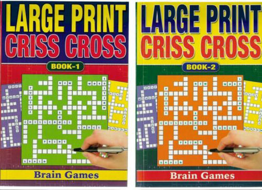 Picture of CRISS CROSS LARGE PRINT